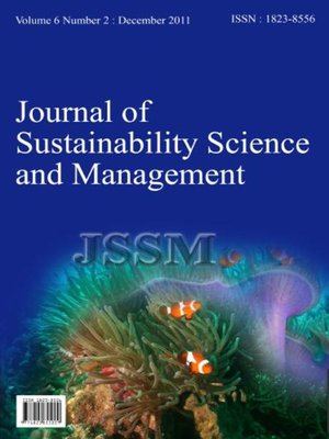cover image of Journal of Sustainability Science and Management (JSSM), Volume 6, Number 2